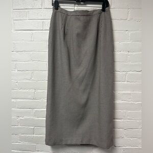 Vintage Michele New York Houndstooth Midi Skirt – Size 14